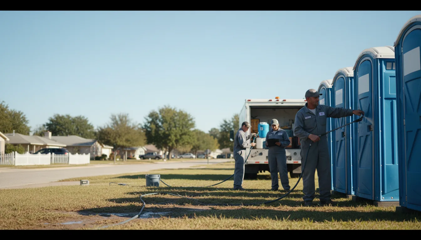Long-Term Portable Toilet Rental in Michigan Center, MI near me